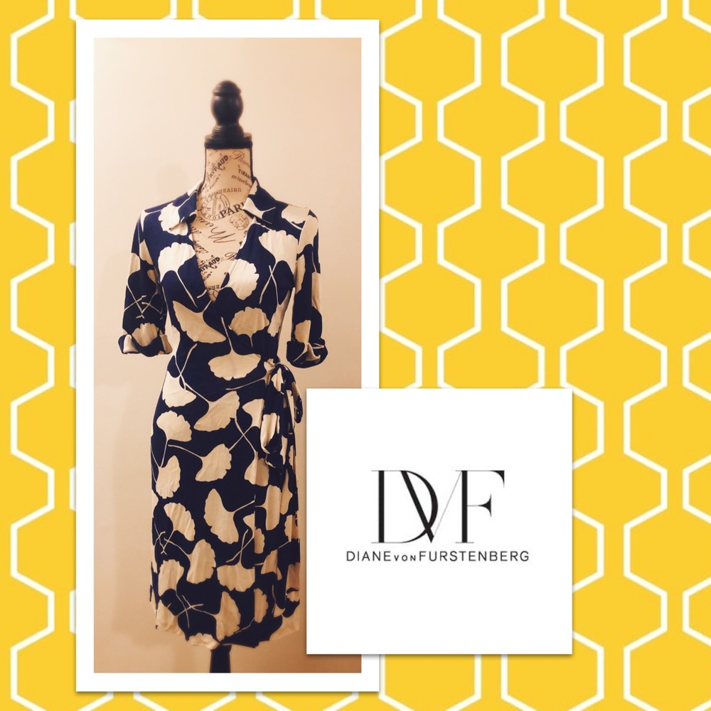 🌒DIANE VON FURSTENBERG WRAP DRESS
